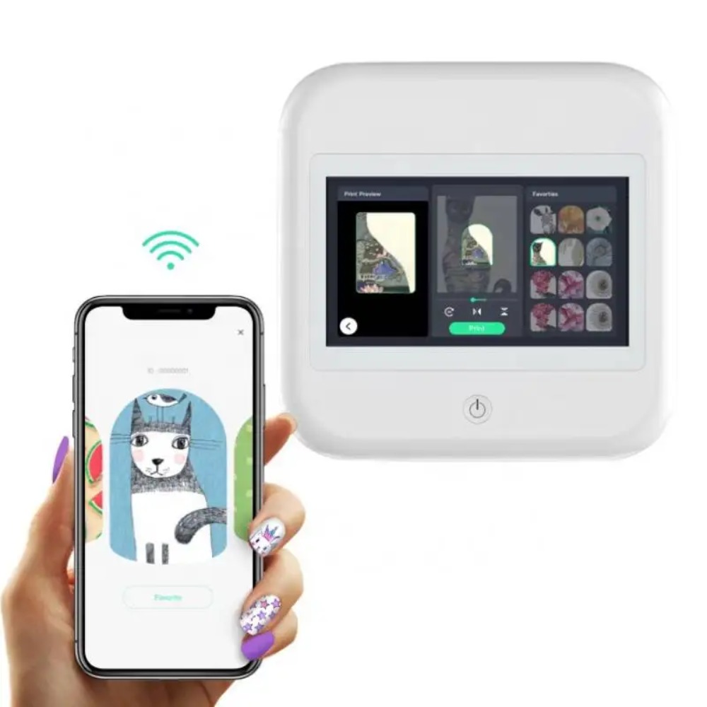 طابعة أظافر رقمية سهلة التشغيل - مراجعة Photo Printer وسعره