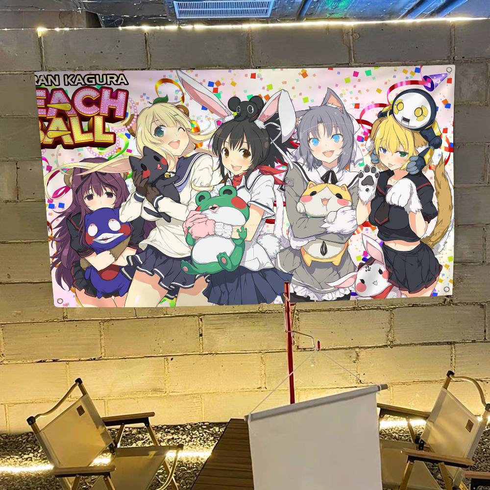 S-Senran Kagura لافتة حفلات تج - مراجعة Commercial Printing Company وسعره
