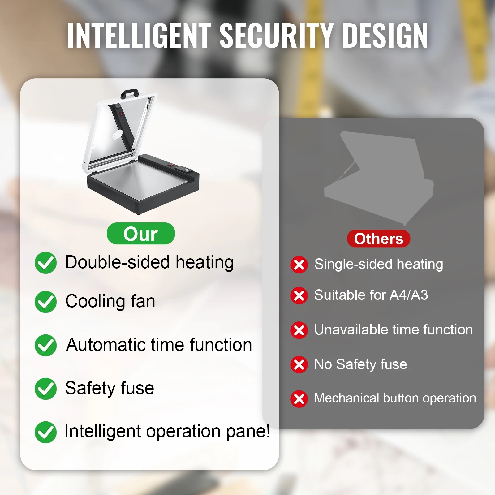 مجفف فرن SIHAO A3 DTF مع تحكم  - مراجعة Thermal Printer وسعره